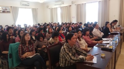 Tập huấn về Nghị quyết số 21-NQ/TW và Kế hoạch số 74-KH/TW về thực hiện Nghị quyết số 21 của Thành ủy Hà Nội