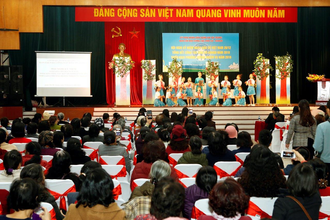 Quận Hai Bà Trưng tổ chức các hoạt động hưởng ứng Tháng hành động Quốc gia về Dân số và Ngày Dân số Việt Nam 26/12