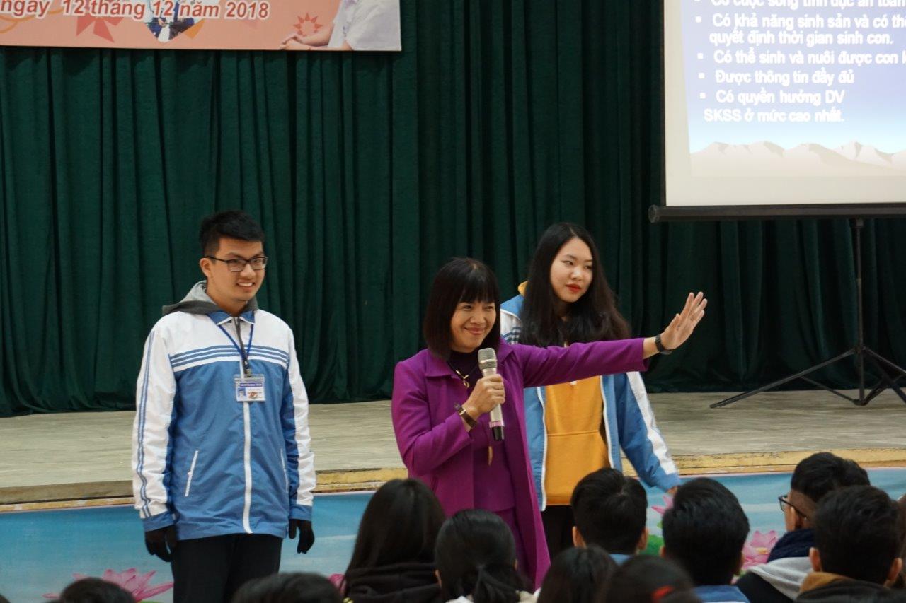Quận Thanh Xuân: 250 học sinh tiếp cận với kiến thức chăm sóc sức khỏe sinh sản