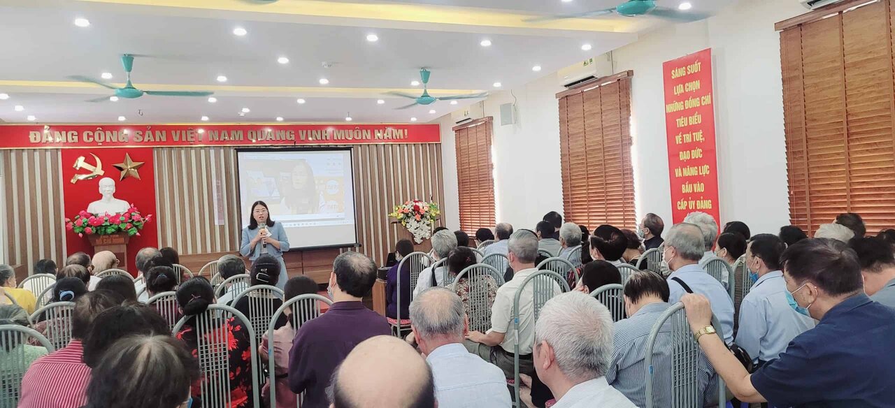 Quận Thanh Xuân với công tác chăm sóc sức khỏe Người cao tuổi