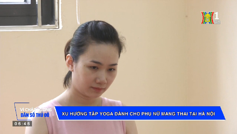 Vì chất lượng dân số Thủ đô - Xu hướng tập yoga cho phụ nữ mang thai tại Hà Nội