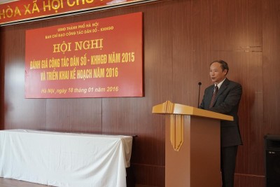 Hà Nội đánh giá công tác DS-KHHGĐ năm 2015 và triển khai kế...