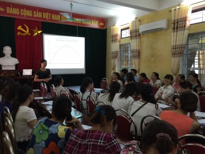 Hà Nội tổ chức lớp bồi dưỡng chuyên đề về kiến thức chăm sóc...