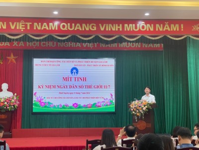 Trung tâm Y tế huyện Gia Lâm tổ chức Lễ mít tinh kỷ niệm...